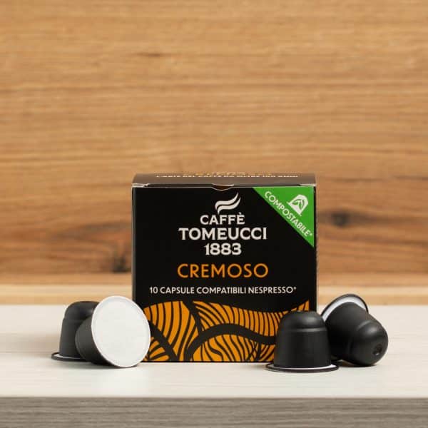 Cremoso in Capsule Compostabili compatibili Nespresso© | Caffè Tomeucci 1883