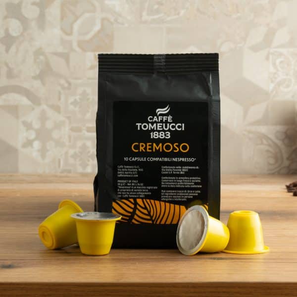 Cremoso in Capsule compatibili Nespresso© | Caffè Tomeucci 1883