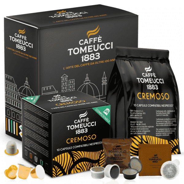 Monodose Cremoso | Caffè Tomeucci 1883