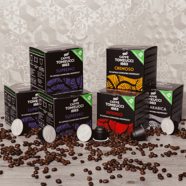 Kit Nespresso Supremo Gran Aroma Intenso Cremoso | Caffè Tomeucci 1883