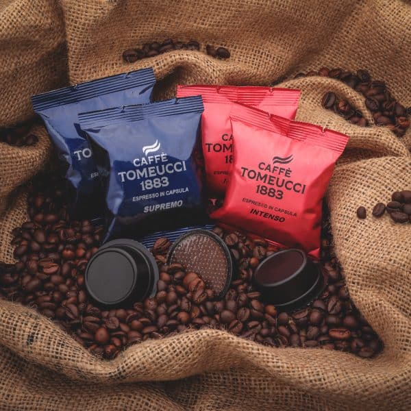 KIT 100 Capsule A Modo Mio Intenso - Supremo Compatibili | Caffè Tomeucci 1883