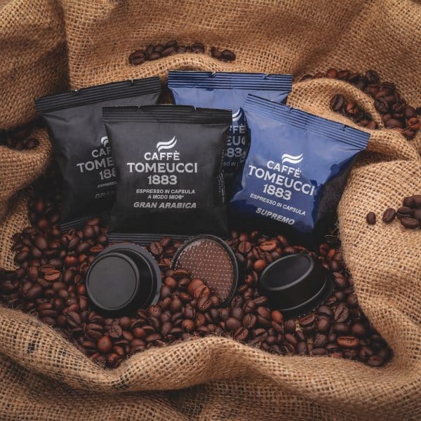 KIT 100 Capsule A Modo Mio Supremo - Gran Arabica Compatibili | Caffè Tomeucci 1883