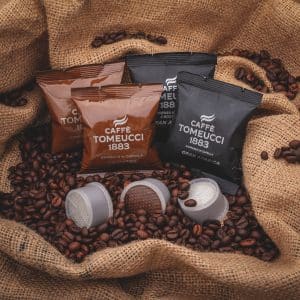 KIT 100 Capsule Espresso Point® FAP Cremoso - Gran Arabica Compatibili | Caffè Tomeucci 1883