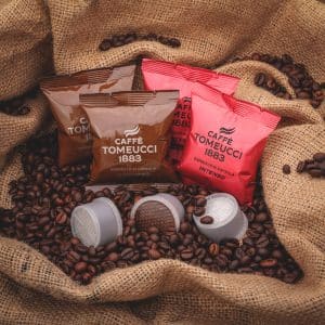 KIT 100 Capsule Espresso Point® FAP Cremoso - Intenso Compatibili | Caffè Tomeucci 1883