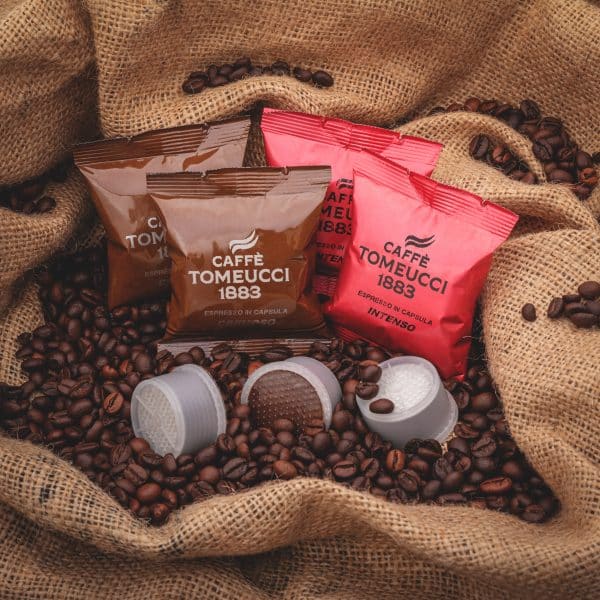 KIT 100 Capsule Espresso Point® FAP Cremoso - Intenso Compatibili | Caffè Tomeucci 1883