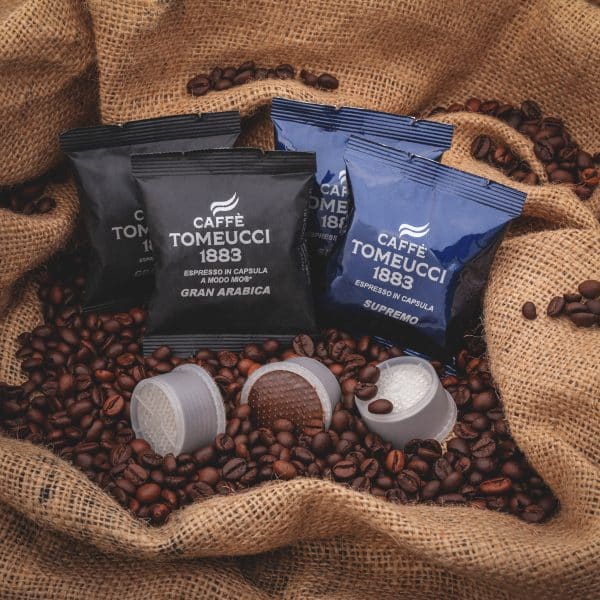 KIT 100 Capsule Espresso Point® FAP Supremo - Gran Arabica Compatibili | Caffè Tomeucci 1883